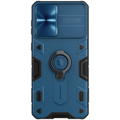 NILLKIN Shockproof CamShield Armor Protective Case with Invisible Ring Holder, For Samsung Galaxy S21+ 5G