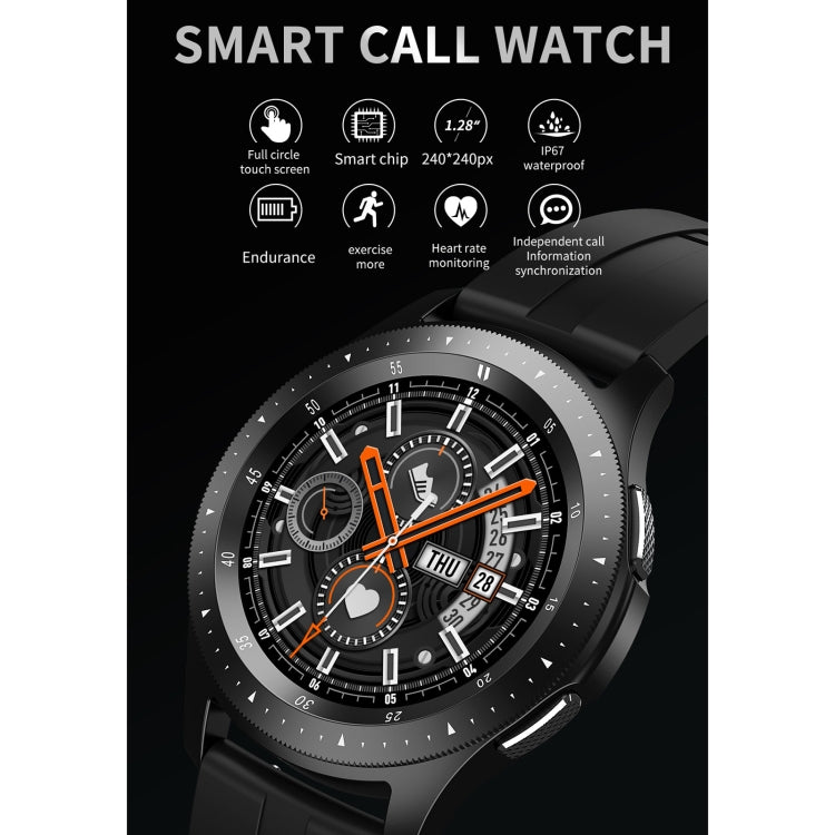 W68 1.54 inch Touch Screen IP67 Waterproof Smart Bracelet, Support Blood Oxygen Monitoring / Bluetooth Call / Heart Rate Monitoring, Style: Steel Strap