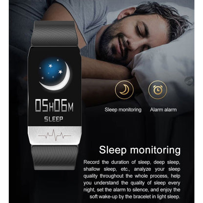 T1S 1.14 inch Screen IP67 Waterproof Smart Bracelet, Support Blood Oxygen Monitoring / Body Temperature Monitoring / Heart Rate Monitoring