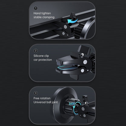 JOYROOM JR-ZS240 15W Max Car Magnetic Wireless Charge Holder, JR-ZS240