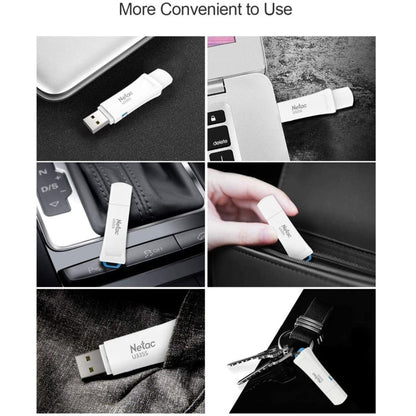 Netac U335S USB 3.0 High Speed Antivirus Write Protection USB Flash Drives U Disk, 128GB