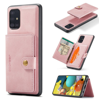 JEEHOOD Retro Magnetic Detachable Protective Case with Wallet & Card Slot & Holder, For Samsung Galaxy A52 5G, For Samsung Galaxy A72 5G, For Samsung Galaxy A51 5G