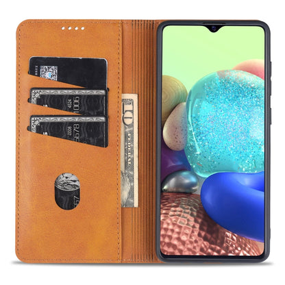 AZNS Magnetic Calf Texture Horizontal Flip Leather Case with Card Slots & Holder & Wallet, For Samsung Galaxy A02s, For Samsung Galaxy A52 5G / 4G, For Samsung Galaxy A72 5G / 4G