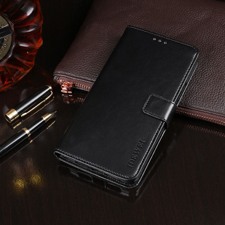 idewei Crazy Horse Texture Horizontal Flip Leather Case with Holder & Card Slots & Wallet, For OPPO Realme V11 5G, For Xiaomi Redmi K40, For Samsung Galaxy A02 (EU Version)
