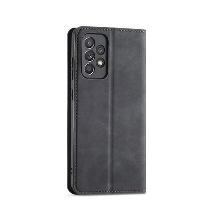Forwenw Dream Series Oil Edge Strong Magnetism Horizontal Flip Leather Case with Holder & Card Slots & Wallet & Photo Frame, For Samsung Galaxy A52 5G / 4G, For Samsung Galaxy A72 5G / 4G