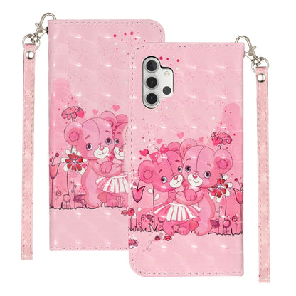3D Pattern Horizontal Flip PU Leather Case with Holder & Card Slots & Wallet, For Samsung Galaxy A72 5G / 4G, For Samsung Galaxy A32 5G