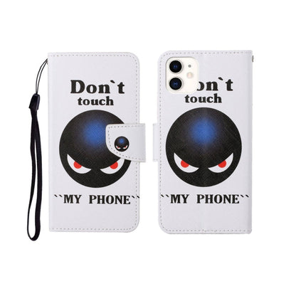 Painted Pattern Horizontal Flip Leathe Case, For iPhone 12 mini