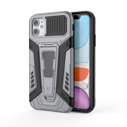 War Chariot Series Armor All-inclusive Shockproof PC + TPU Protective Case with Invisible Holder, For iPhone 6, For iPhone 6 Plus, For iPhone 8 Plus / 7 Plus, For iPhone 11