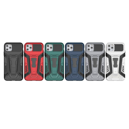War Chariot Series Armor All-inclusive Shockproof PC + TPU Protective Case with Invisible Holder, For iPhone 11 Pro