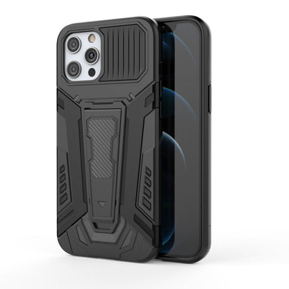 War Chariot Series Armor All-inclusive Shockproof PC + TPU Protective Case with Invisible Holder, For iPhone 11 Pro Max, For iPhone 12 / 12 Pro, For iPhone 12 Pro Max, For iPhone 12 mini