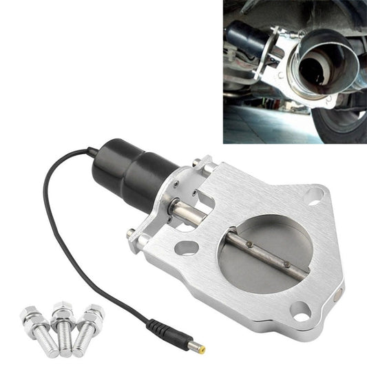 Universal Car Stainless Steel Racing Electric Exhaust Cutout Valves Control Motor, 2 inch, 2.25 inch, 3 inch