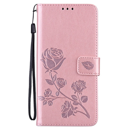 Rose Embossed Horizontal Flip PU Leather Case with Holder & Card Slots & Wallet, For Huawei Honor 10X Lite, For Huawei P smart 2021