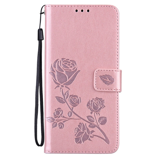 Rose Embossed Horizontal Flip PU Leather Case with Holder & Card Slots & Wallet, For Huawei Honor 10X Lite, For Huawei P smart 2021