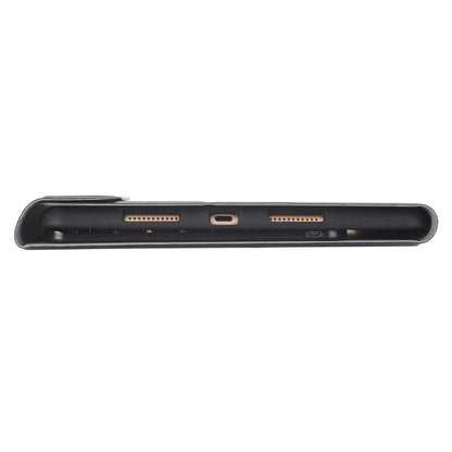 YA098B Detachable Lambskin Texture Round Keycap Bluetooth Keyboard Leather Case with Pen Slot & Stand, For iPad Air 5 / 4 10.9 inch 2020 / Pro 11 inch 2020 / 2018, For iPad 10.2 (2020) & (2019) / Air 3 10.5 inch / Pro 10.5 inch                         ...