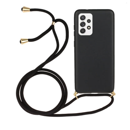Wheat Straw Material + TPU Protective Case with Lanyard, For Samsung Galaxy A12, For Samsung Galaxy A32 5G, For Samsung Galaxy A52 5G / 4G, For Samsung Galaxy A72 5G / 4G