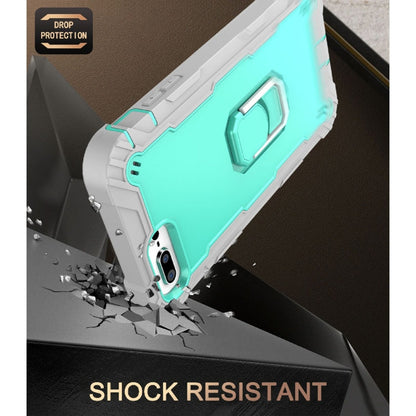 PC + Rubber 3-layers Shockproof Protective Case with Rotating Holder, For iPhone 8 Plus / 7 Plus, For iPhone 11