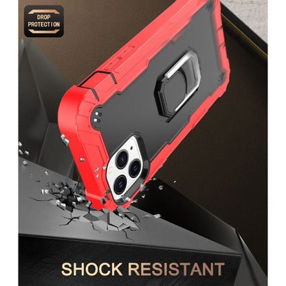 PC + Rubber 3-layers Shockproof Protective Case with Rotating Holder, For iPhone 11 Pro, For iPhone 11 Pro Max
