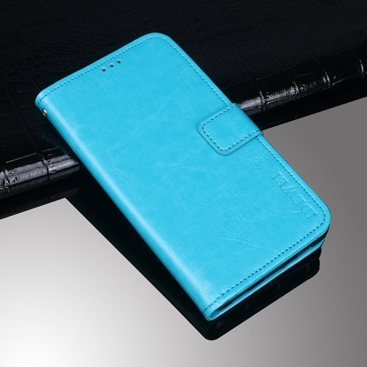 idewei Crazy Horse Texture Horizontal Flip Leather Case with Holder & Card Slots & Wallet, For Motorola Moto G50, For Nokia 1.4, For OPPO A53s 5G