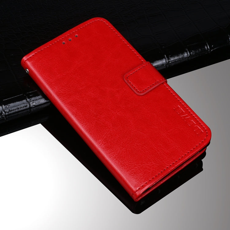 idewei Crazy Horse Texture Horizontal Flip Leather Case with Holder & Card Slots & Wallet, For Motorola Moto G50, For Nokia 1.4, For OPPO A53s 5G