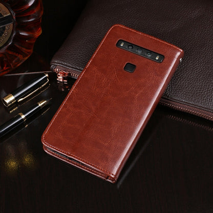 idewei Crazy Horse Texture Horizontal Flip Leather Case with Holder & Card Slots & Wallet, For TCL 10 5G UW, For Ulefone Armor 10 5G, For Ulefone Armor 11 5G