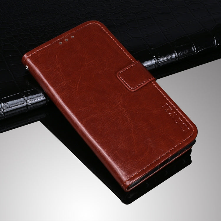 idewei Crazy Horse Texture Horizontal Flip Leather Case with Holder & Card Slots & Wallet, For TCL 10 5G UW, For Ulefone Armor 10 5G, For Ulefone Armor 11 5G