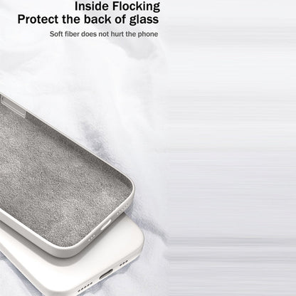 Solid Color Imitation Liquid Silicone Straight Edge Dropproof Full Coverage Protective Case, For iPhone X / XS, For iPhone XR