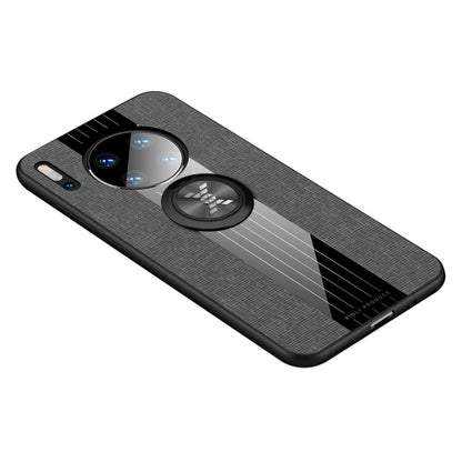 XINLI Stitching Cloth Textue Shockproof TPU Protective Case with Ring Holder, For Huawei Mate 20 Pro, For Huawei Mate 20 X, For Huawei Mate 30, For Huawei nova 2s, For Huawei nova 3e