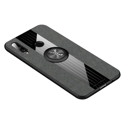 XINLI Stitching Cloth Textue Shockproof TPU Protective Case with Ring Holder, For Huawei nova 3i, For Huawei nova 4, For Huawei nova 4e, For Huawei nova 5