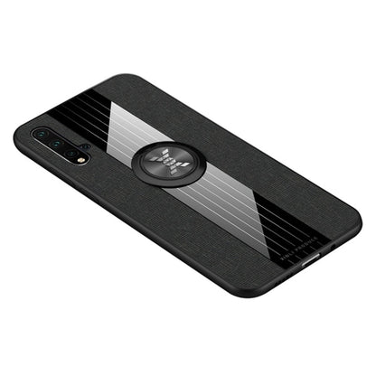 XINLI Stitching Cloth Textue Shockproof TPU Protective Case with Ring Holder, For Huawei nova 3i, For Huawei nova 4, For Huawei nova 4e, For Huawei nova 5
