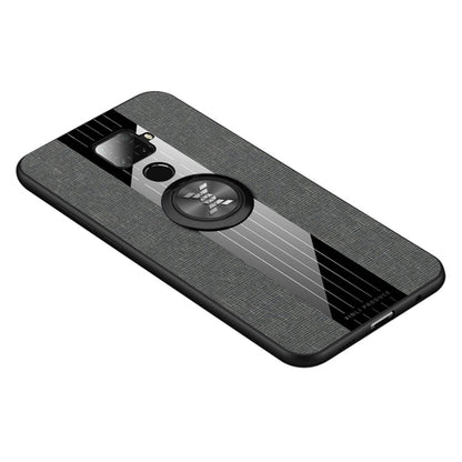 XINLI Stitching Cloth Textue Shockproof TPU Protective Case with Ring Holder, For Huawei nova 5i, For Huawei nova 5i Pro, For Huawei P20, For Huawei P20 lite