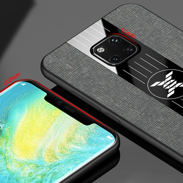 XINLI Stitching Cloth Textue Shockproof TPU Protective Case, For Huawei Mate 20, For Huawei Mate 20 Pro, For Huawei Mate 20 X, For Huawei Mate 30