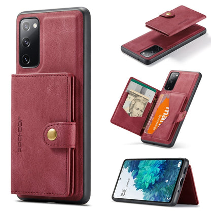 JEEHOOD Retro Magnetic Detachable Protective Case with Wallet & Card Slot & Holder, For Samsung Galaxy A32 5G, For Samsung Galaxy S20 FE, For Samsung Galaxy S20, For Samsung Galaxy S20+