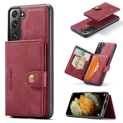 JEEHOOD Retro Magnetic Detachable Protective Case with Wallet & Card Slot & Holder, For Samsung Galaxy S20 Ultra 5G, For Samsung Galaxy Note20 Ultra, For Samsung Galaxy S21 FE