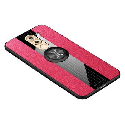 XINLI Stitching Cloth Textue Shockproof TPU Protective Case with Ring Holder, For Huawei Honor 6X, For Huawei Honor 7C / Enjoy 8, For Huawei Honor 10 Lite, For Huawei Honor 20