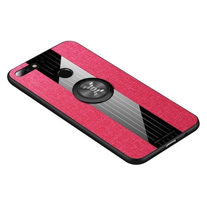 XINLI Stitching Cloth Textue Shockproof TPU Protective Case with Ring Holder, For Huawei Honor 6X, For Huawei Honor 7C / Enjoy 8, For Huawei Honor 10 Lite, For Huawei Honor 20