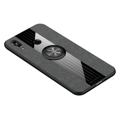 XINLI Stitching Cloth Textue Shockproof TPU Protective Case with Ring Holder, For Huawei Honor 6X, For Huawei Honor 7C / Enjoy 8, For Huawei Honor 10 Lite, For Huawei Honor 20