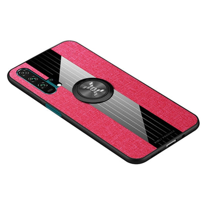XINLI Stitching Cloth Textue Shockproof TPU Protective Case with Ring Holder, For Huawei Honor 20 Pro, For Huawei Honor 7X, For Huawei Honor 8X, For Huawei Honor 9X