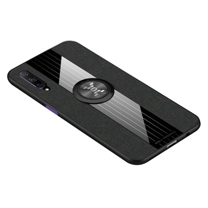 XINLI Stitching Cloth Textue Shockproof TPU Protective Case with Ring Holder, For Huawei Honor 9X Pro, For Huawei Honor 10, For Huawei Honor Play, For Huawei Honor View 10