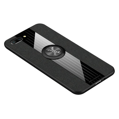 XINLI Stitching Cloth Textue Shockproof TPU Protective Case with Ring Holder, For Huawei Honor 9X Pro, For Huawei Honor 10, For Huawei Honor Play, For Huawei Honor View 10