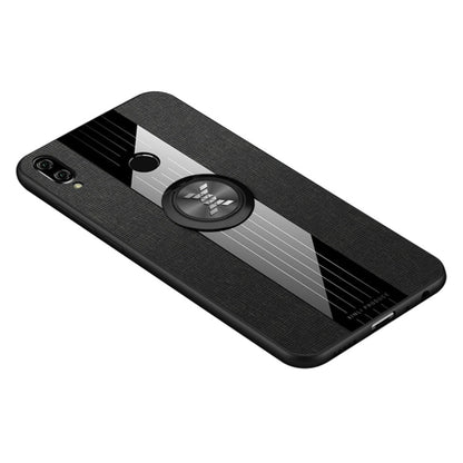 XINLI Stitching Cloth Textue Shockproof TPU Protective Case with Ring Holder, For Huawei Honor 9X Pro, For Huawei Honor 10, For Huawei Honor Play, For Huawei Honor View 10
