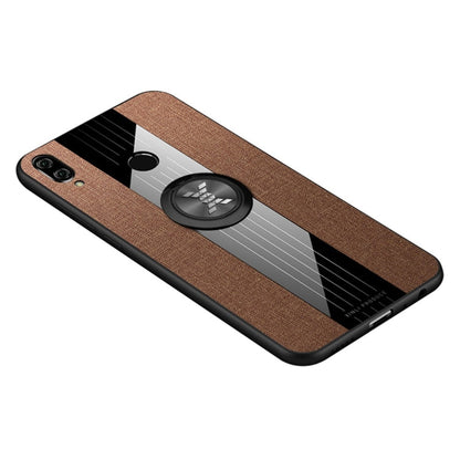 XINLI Stitching Cloth Textue Shockproof TPU Protective Case with Ring Holder, For Huawei Honor 9X Pro, For Huawei Honor 10, For Huawei Honor Play, For Huawei Honor View 10