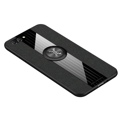 XINLI Stitching Cloth Textue Shockproof TPU Protective Case with Ring Holder, For Huawei Honor 9X Pro, For Huawei Honor 10, For Huawei Honor Play, For Huawei Honor View 10