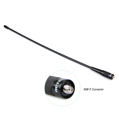 RETEVIS RHD-771 136-174+400-480MHz SMA-F Famale Dual Band Antenna for RT-5R/H-777/RT5, RHD-771 SMA-F