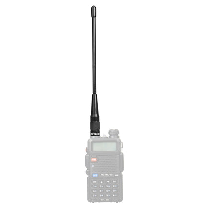 RETEVIS RHD-701 136-174+400-480MHz SMA-F Female Dual Band Antenna for H-777/RT5/RT6/RT7/RT-5R/888s, RHD-701