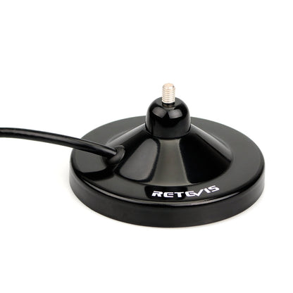 RETEVIS MR100 136-174+400-480MHz SL16/PL259 Mobile Magnet Mount Antenna Set, MR100