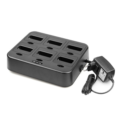 RETEVIS RTC22 Multi-function Six-Way Walkie Talkie Charger for Retevis RT22,, RTC22 EU Plug, RTC22 US Plug