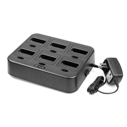 RETEVIS RTC22 Multi-function Six-Way Walkie Talkie Charger for Retevis RT22,, RTC22 EU Plug, RTC22 US Plug