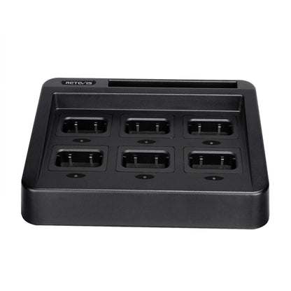 RETEVIS RTC29 Multi-function Interchangeable Slots Six-Way Walkie Talkie Charger for Retevis RT29, RTC29