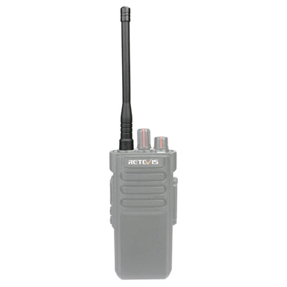 RETEVIS HA01 136-174+400-470MHz SMA-F Female Dual Band Handheld Whip Antenna for H777/RT5R/RT29, HA01