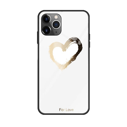 Colorful Painted Glass Case, For iPhone 11